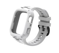One piece silicone soft Sport Band case for Huawei Watch Fit 4/4Pro wristband Replaced Silicone Breathable Bracelet Accessories(White,For fit 3)