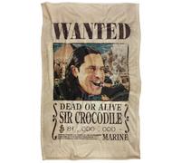 One Piece Sir Crocodile Wanted Poster Silky Touch Super Soft Throw Blanket 91 X 147 Cm