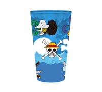 One Piece Skulls Drinking Glass multicolour Onesize