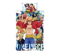 One Piece Squad Reversible Duvet Set | Size: Single One Piece Multicolor Single
