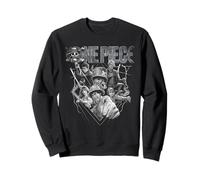 One Piece Straw Hat Crew Heavy Metal Sweatshirt
