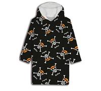 One Piece - Straw Hat Crew - Sweat Poncho Coral Fleece - Adult Size