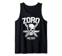 One Piece Straw Hat Pirate Hunter Roronoa Zoro Anime Tank Top