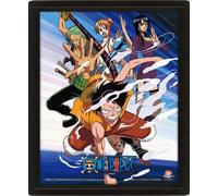One Piece (Straw Hat Pirates Assault) - Framed