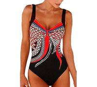 One Piece Swimming Costume Women Tummy Control Swimsuit UK Sale Ladies Padded Swimwear Plus Size Bathing Suits Vintage Push Up Monokinis