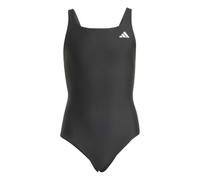 adidas Girl's V-Back Swimsuit Kids, Black, 9-10 Years