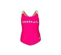 One-piece swimsuit for girls Arena Friends Rose 4/5 ans