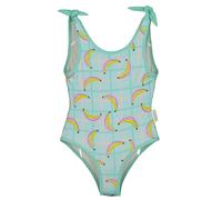 One-piece swimsuit for girls Paper Boat Banana splash Bleu 8 ans
