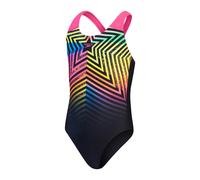 Speedo Girls Digital Placement Splashback - Black black 13 (XL)