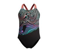 One-piece swimsuit for girls Speedo Print Power Rouge 10 ans
