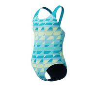 One-piece swimsuit for girls Speedo Print Splashb Bleu 10 ans