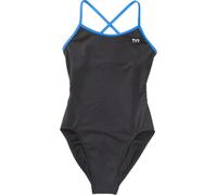 One-piece swimsuit for girls TYR Hexa Noir 7/8 ans