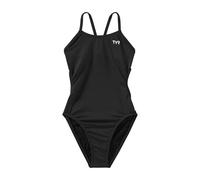 One-piece swimsuit for girls TYR Solid Cutoutfit Noir 7/8 years