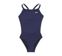 One-piece swimsuit for girls TYR Solid Diamondfit Bleu 7/8 ans