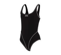 One-piece swimsuit for girls Zoggs Melbourne Haxback Noir 8 ans