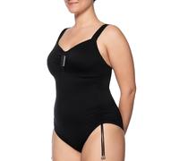 One-Piece Swimsuit with Hidden Underwires St. Tropez by Ulla 9112 Black