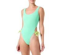 One Piece Swimsuit Women - Solid Scrunch Moderate