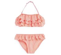 One Piece Swimsuits for Girls Bikini Swimsuits Summer Beach Bathing Suit Pink Swimwear for Girls 14 Years(Pink Gossip,14Years)
