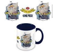 One Piece Tasse mit zweifarbigem Innendesign The Going Merry One size Weiß, Blau