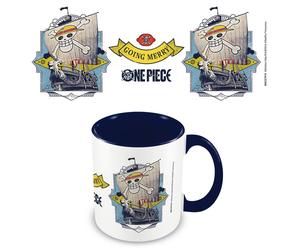 One Piece Tasse mit zweifarbigem Innendesign The Going Merry One size Weiß, Blau