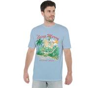 One Piece The Going Merry Adventure Awaits Unisex T Shirt, Light Blue, XXXX-Large