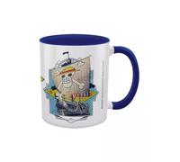 One Piece Tasse mit zweifarbigem Innendesign The Going Merry One size Weiß, Blau