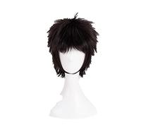 ONE PIECE Trafalgar D Water Law Cosplay Wigs Black Short Heat Resistant Synthetic Hair Wig + Wig Cap