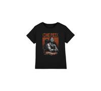 One Piece Usopp Etched Portrait Kids T-Shirt Black | Size: 12-13 Years One Piece Black 12-13 Years