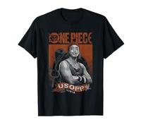 One Piece Usopp Etched Portrait T-Shirt