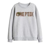 One Piece Usopp Slingshot Logo Kids Sweatshirt, Athletic Heather, 9-11Y