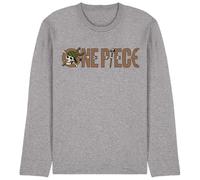 One Piece Usopp Slingshot Logo Unisex Long Sleeve T-Shirt, Athletic Heather, Medium
