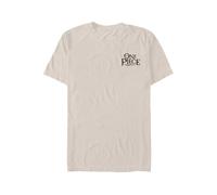 One Piece - Wanted Luffy Sand - T-Shirt - beige - XXL - 100% Cotton XXL
