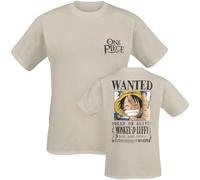 One Piece Wanted T-Shirt sand S