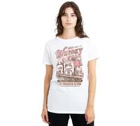 One Piece Welcome to Whisky Peak Ladies T Shirt, White, Large