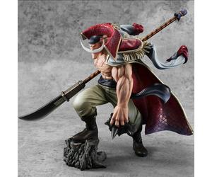 ONE PIECE White Beard Edward Newgate Super Limited Pvc Figure P.O.P. MegaHouse