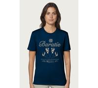One Piece Women's Baratie Ocean Going Restaurant Anime Relaxed Fit T-Shirt in Navy | Size: XL One Piece Navy XL