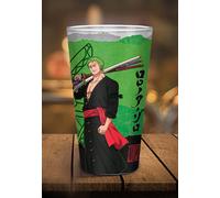 One Piece Zoro Drinking Glass multicolour Onesize