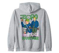 One Piece Zoro The Pirate Hunter Zip Hoodie