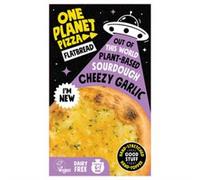 One Planet One Planet Pizza Frozen Cheezy Garlic Vegan Flatbread 190g
