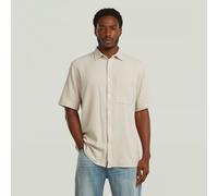 One Pocket Regular Shirt - White - Men L
