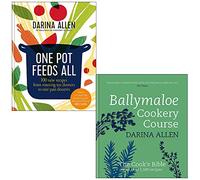 One Pot Feeds All & Ballymaloe Cookery Course By Darina Allen 2 Books Collection Set
