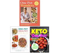One Pot Wonders, One Pot Healthy Meals & The One Pot Ketogenic Diet Cookbook 3 Books Collection Set