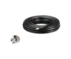 One Premium Plus!+ Bayonet Pipe Cleaning Hose for Kärcher K2-K7 - 2.637-729.0 Pipe Cleaning Set (7.5 m) Made in Germany