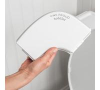 One Proud Toddler Travel Potty Seat, Ultra Compact, Ultra Non-Slip, Seat Made in USA, No-Pinch Locking Hinges, Easy to Clean, Included Carry Bag