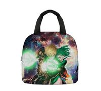One Punch Man Anime Lunch Bag, Saitama/Tatsumaki/Genos Meal Bag Portable Lunch Box for Kids Boys Girls School Picnic