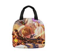 One Punch Man Anime Lunch Bag, Saitama/Tatsumaki/Genos Meal Bag Portable Lunch Box for Kids Boys Girls School Picnic