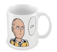 One Punch Man Ok Saitama Ceramic Mug 11 oz by FT