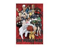 One Punch Man Poster Heroes Large 61x91.5 cm | 24x36 inch New anime manga