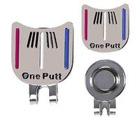 One Putt Golf Putting Alignment Aiming Tool Ball Marker Magnetic Clip With Hat