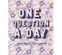 One Question a Day Journal for Girls: The Daily Question for You and Your Child: 90 days Spiritual Journal. Graduate Dairy for kids. Purple floral design. Flowers